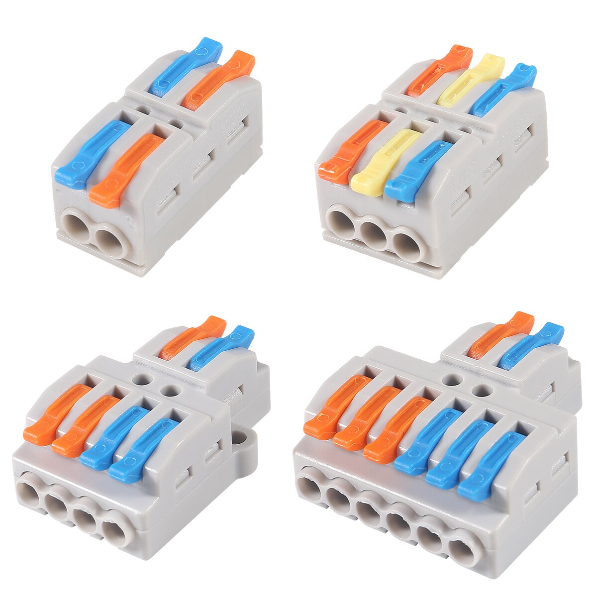 Threadless Push Pin - Mini Quick Wire Conductor Connector Universal