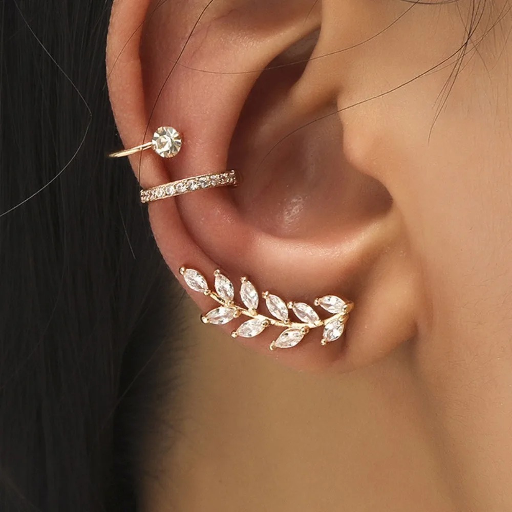Body Jewelry Kit - 3pcs Set Temperament Charm Sparkly Inlaid
