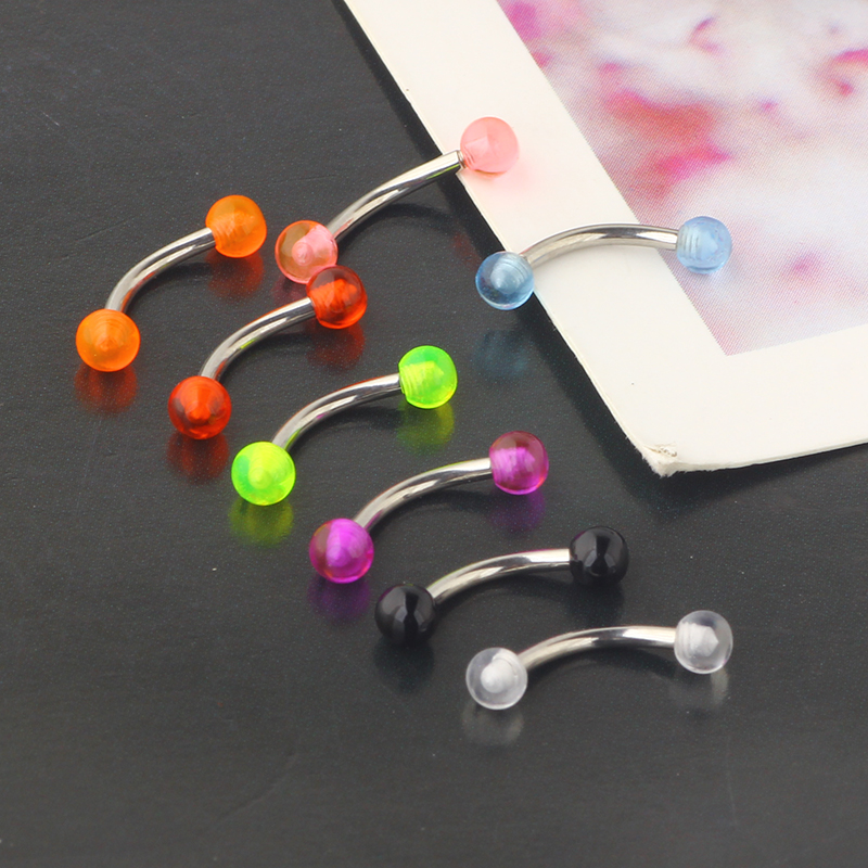 Eyebrow Rings 16g Curved Barbe - Rook Curved Barbell review and price