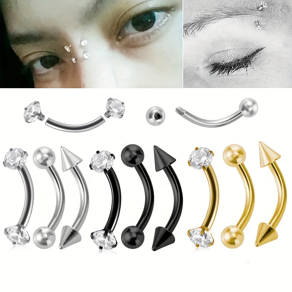 3pcs 16G Rook Earrings Stainle - Rook Curved Barbell review and price