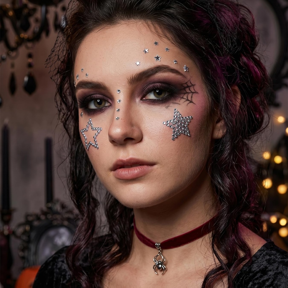 Fake Piercings Balls Stick on  - Body Jewelry Nose Studs review and price