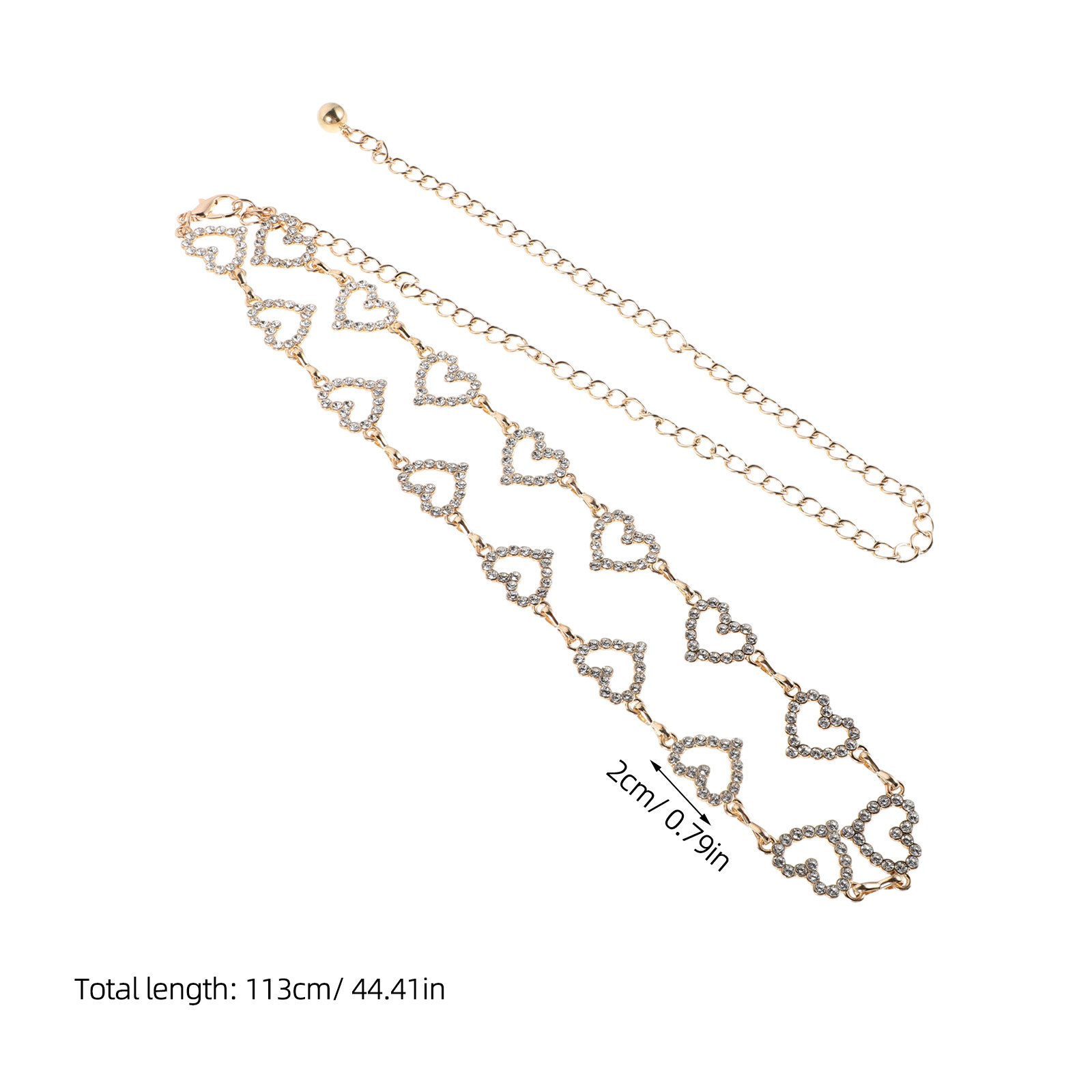 Adjustable Waist Chain Rhinest - Body Jewelry Chains review and price