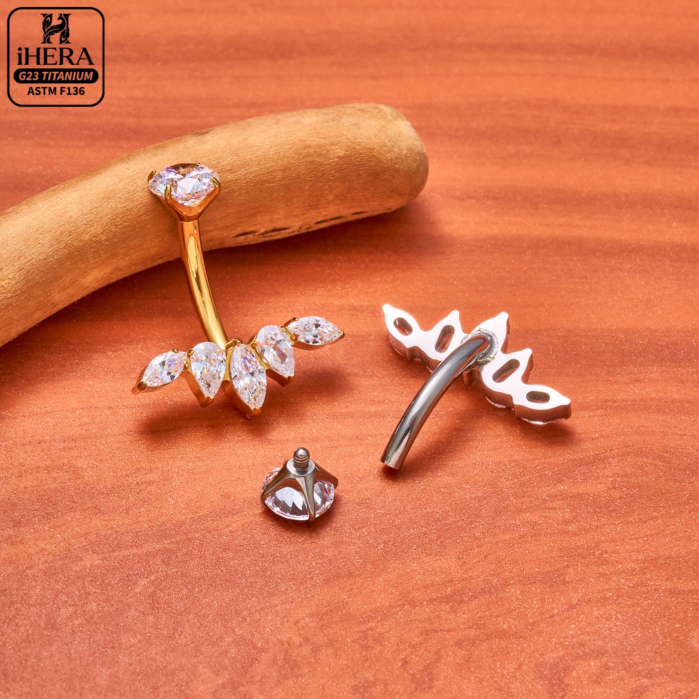 Classic Basic G23 Titanium Spa - Rook Curved Barbell review and price