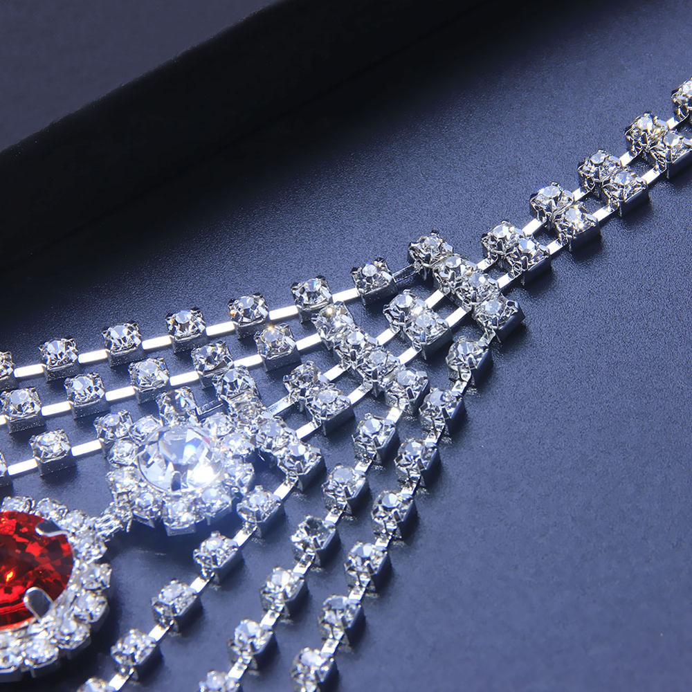 Sexy Body Chain Lingerie Red C - Body Jewelry For Women review and price