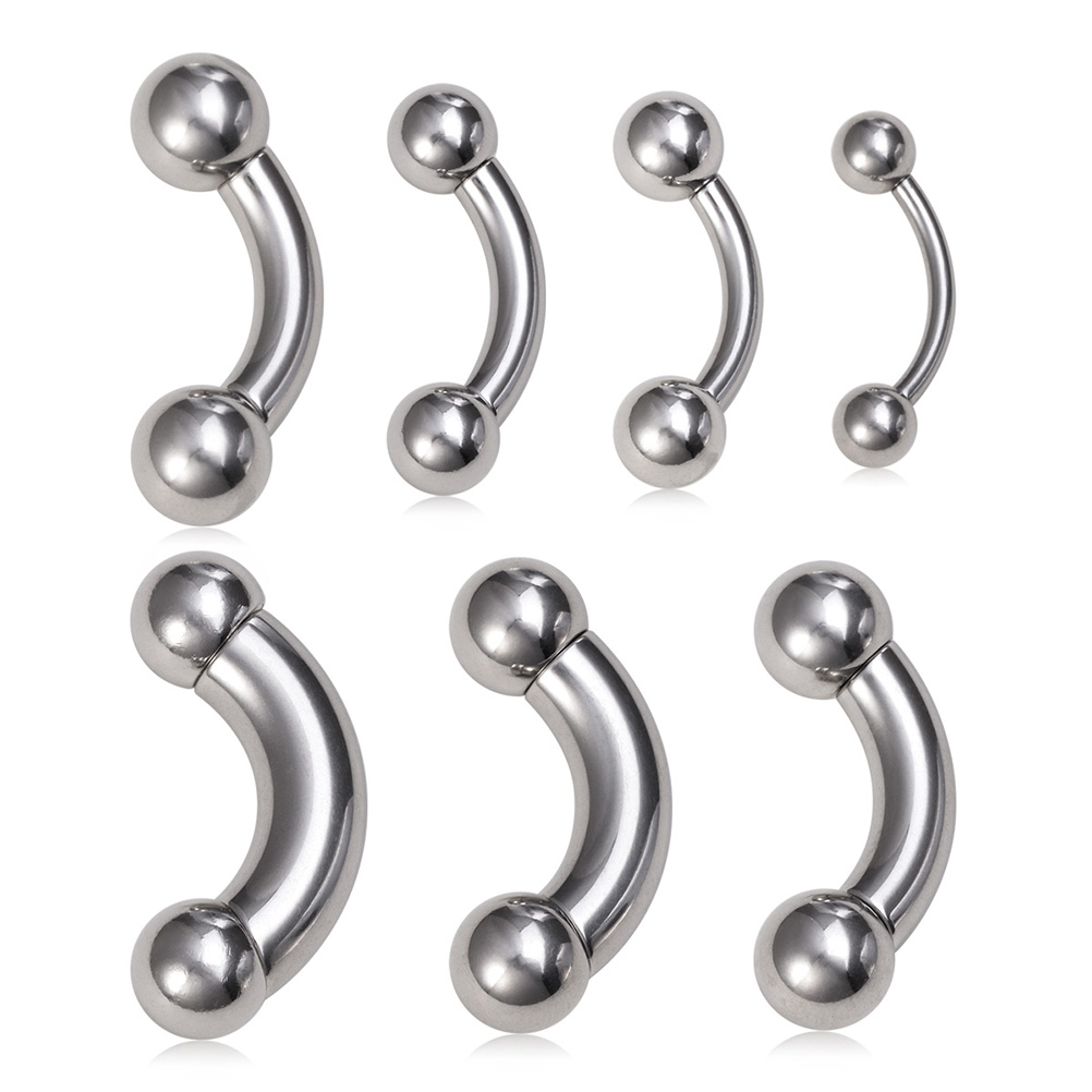 1pc Big Size Genital Curved Ba - Nipple Bar Curved review and price