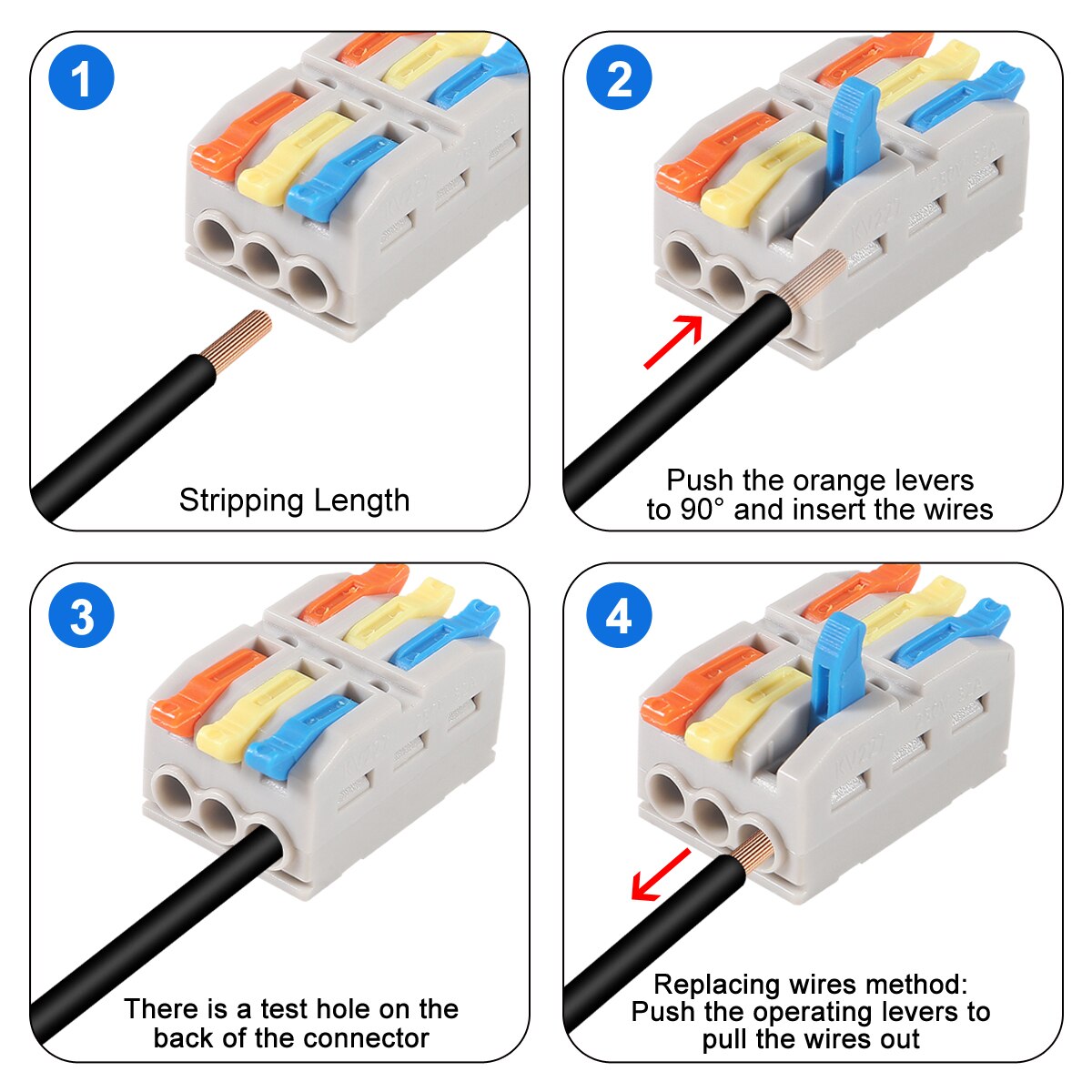 Mini Quick Wire Conductor Conn - Threadless Push Pin review and price