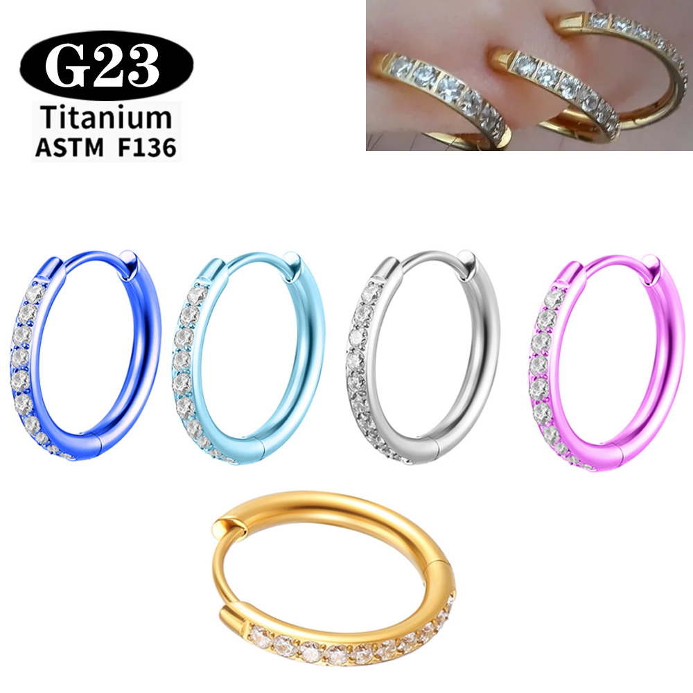 ASTM F136 G23 Titanium arring  - Body Piercing Quality Jewelry review and price