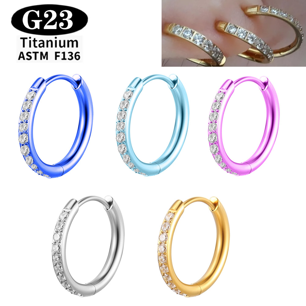 ASTM F136 G23 Titanium arring  - Body Piercing Quality Jewelry review and price
