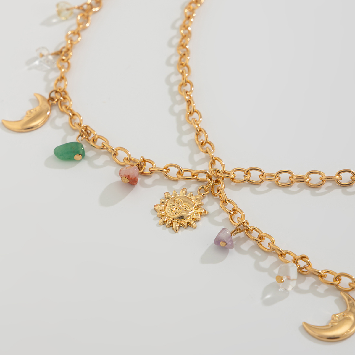Boho Star Moon Sun Pendant Wai - Body Jewelry Chains review and price