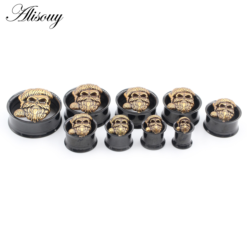 Alisouy 1PC Stainless Steel Gh - Body Jewelry Ear Gauges review and price