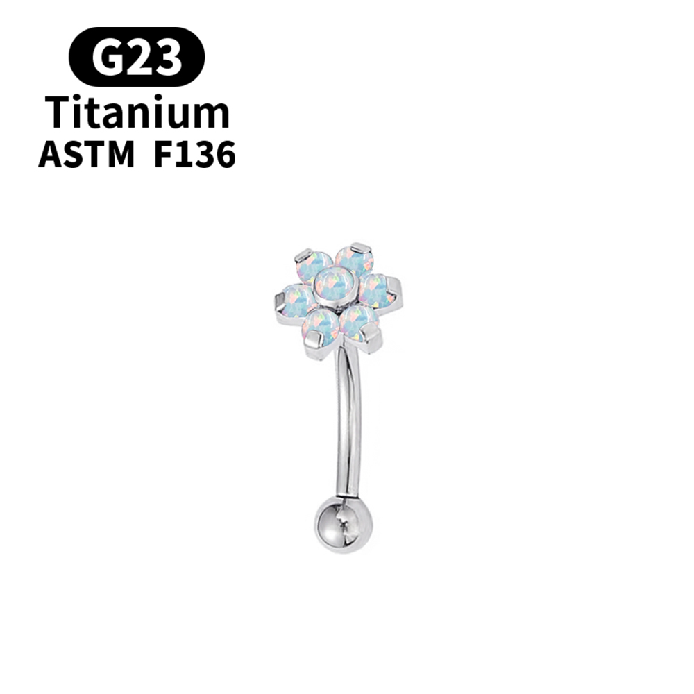 16G Romantic Belly Button Ring - Body Jewelry Metal Types review and price