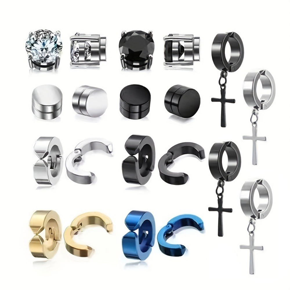 2pcs Punk Mens Strong Magnet M - Body Jewelry Kit review and price