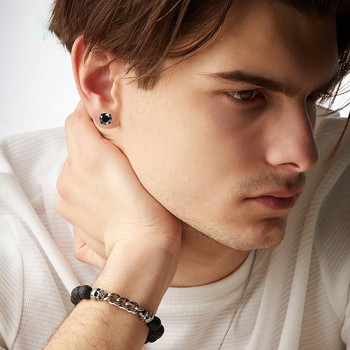 2pcs Punk Mens Strong Magnet M - Body Jewelry Kit review and price