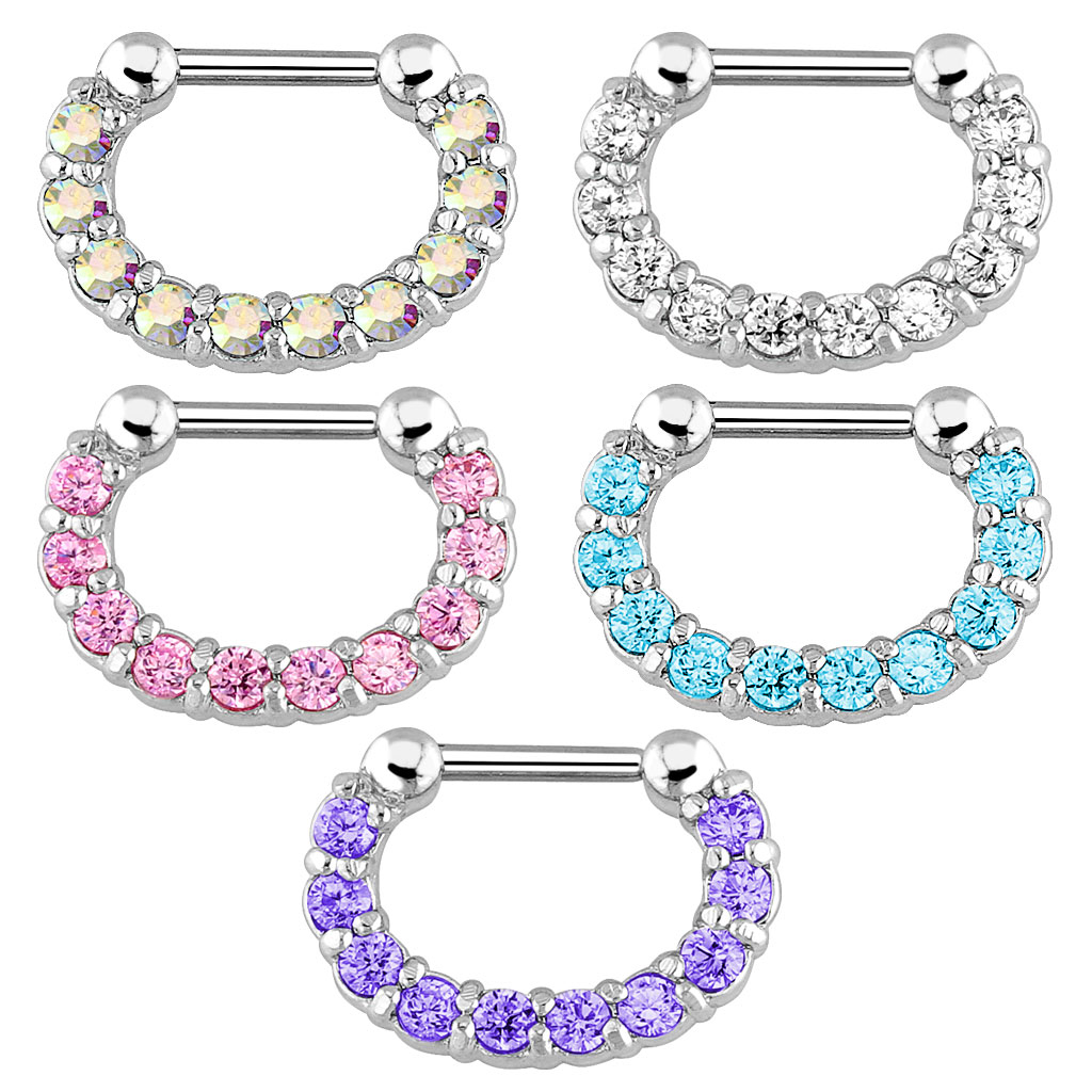 1pcs Hoop Clip On Nose Septum  - Body Jewelry Nose Studs review and price