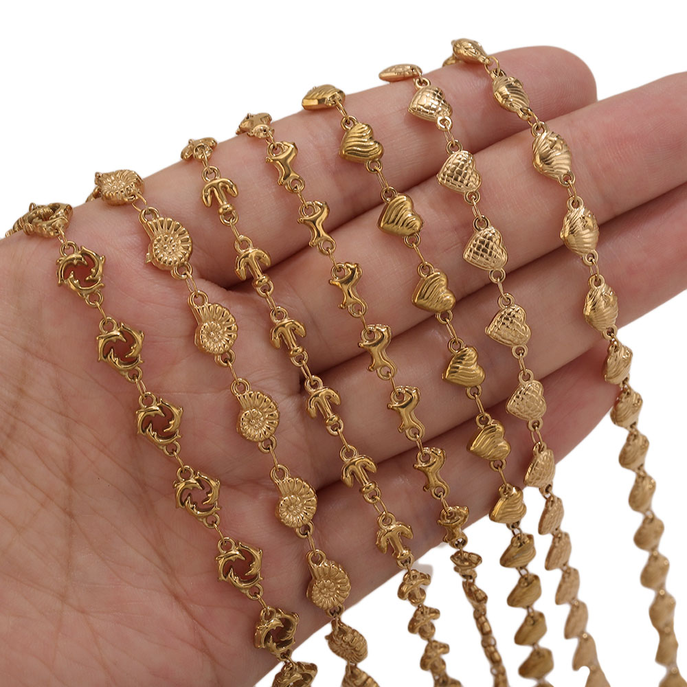 1M PVD Gold Stainless Steel He - Body Jewellery review and price