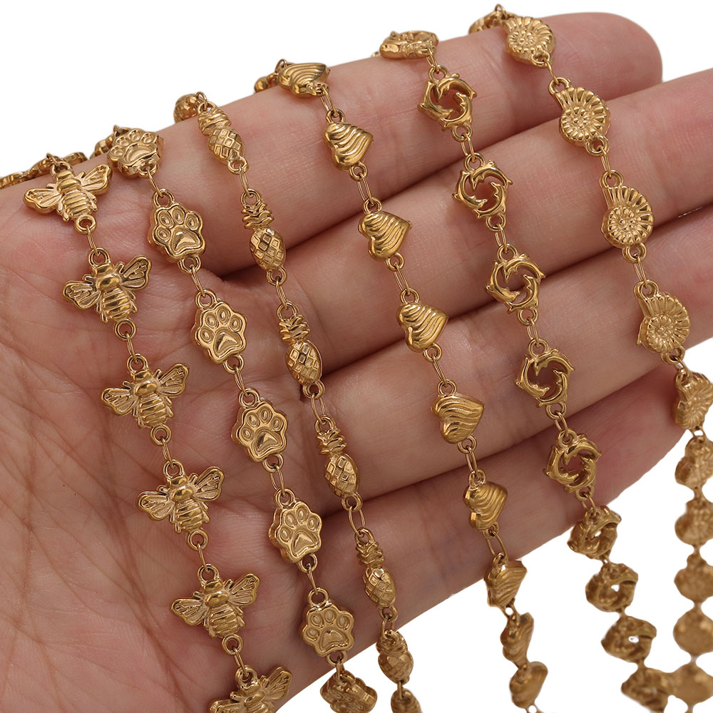 1M PVD Gold Stainless Steel He - Body Jewellery review and price