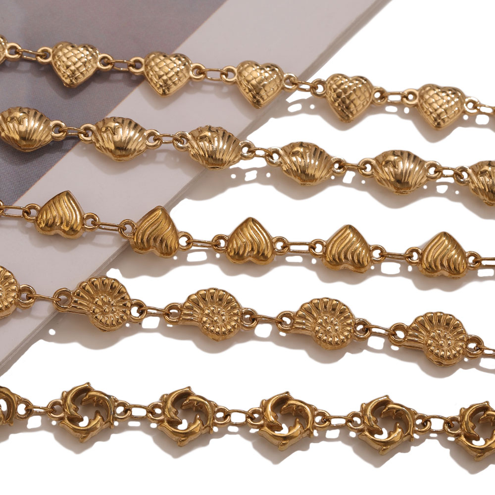 1M PVD Gold Stainless Steel He - Body Jewellery review and price