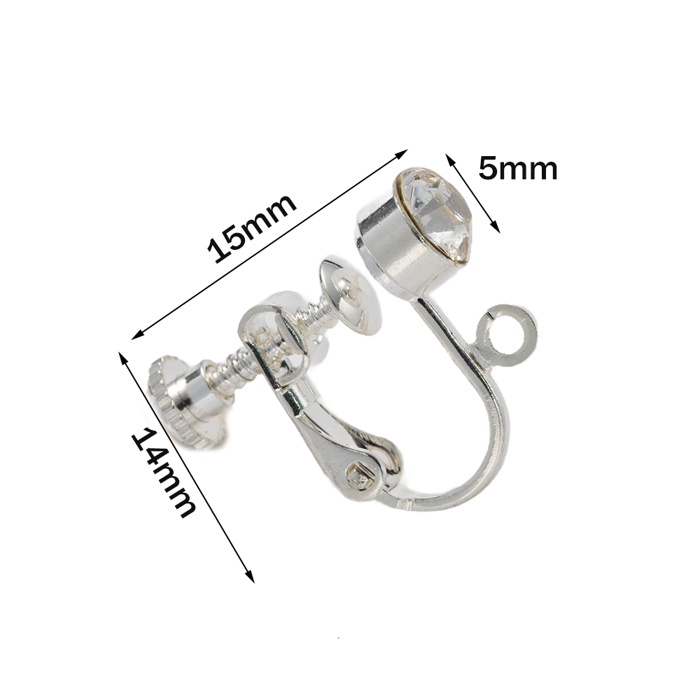 10pcs Brass Clip on Earring Co - Body Jewellery review and price