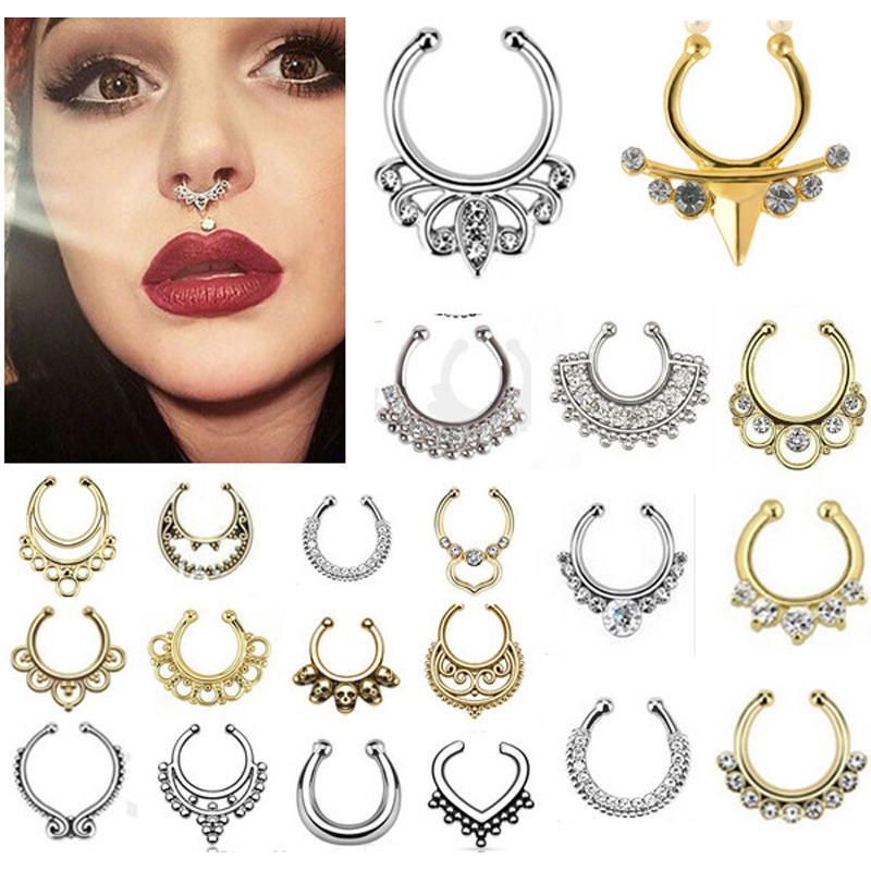 Indian Crystal Snag In The Nos - Body Jewelry Nose Studs review and price