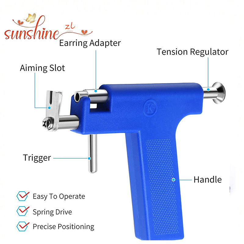 Professional Ear Piercing Gun  - Body Jewelry Kit review and price