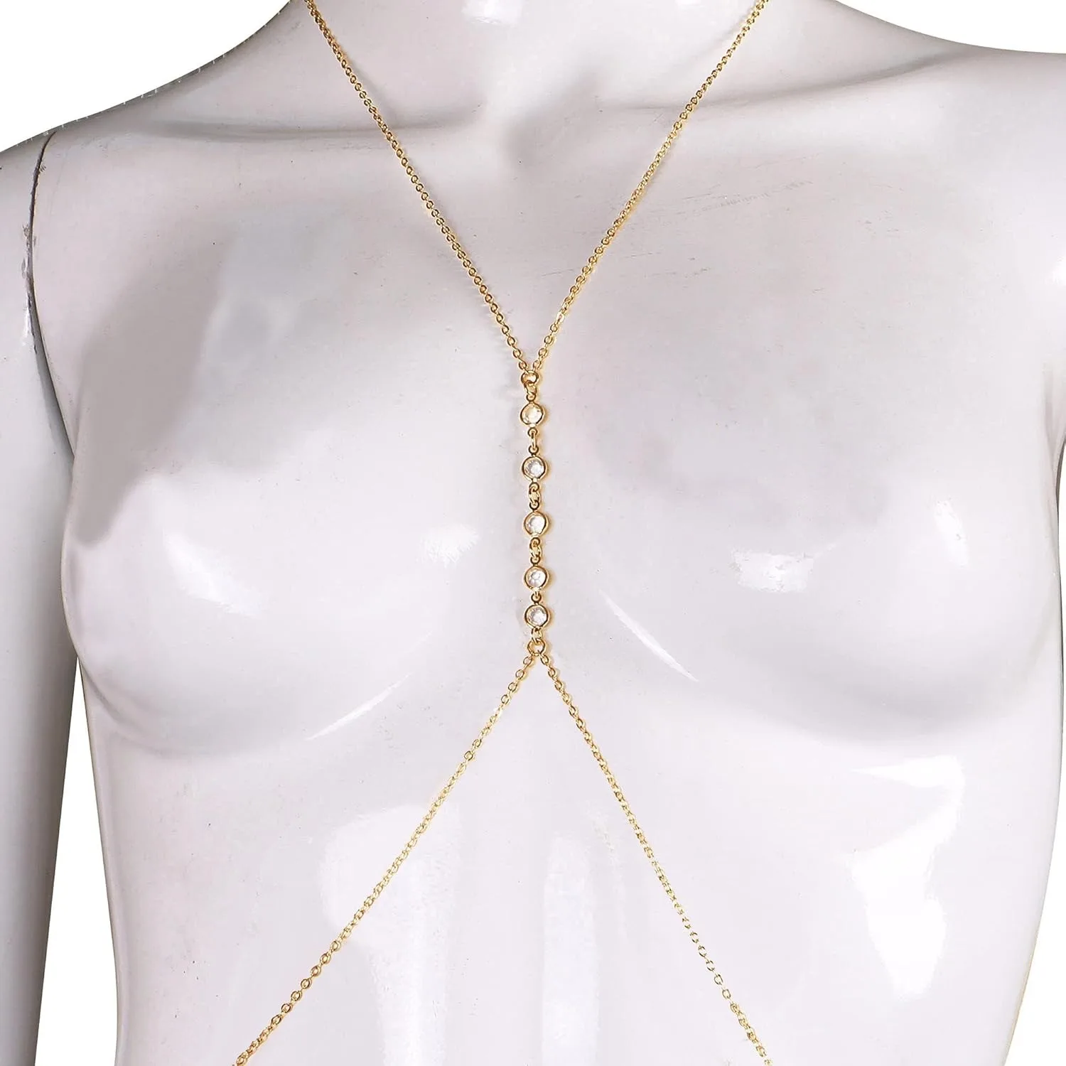 Summer Beach Crystal Belly Wai - Body Jewelry Chains review and price