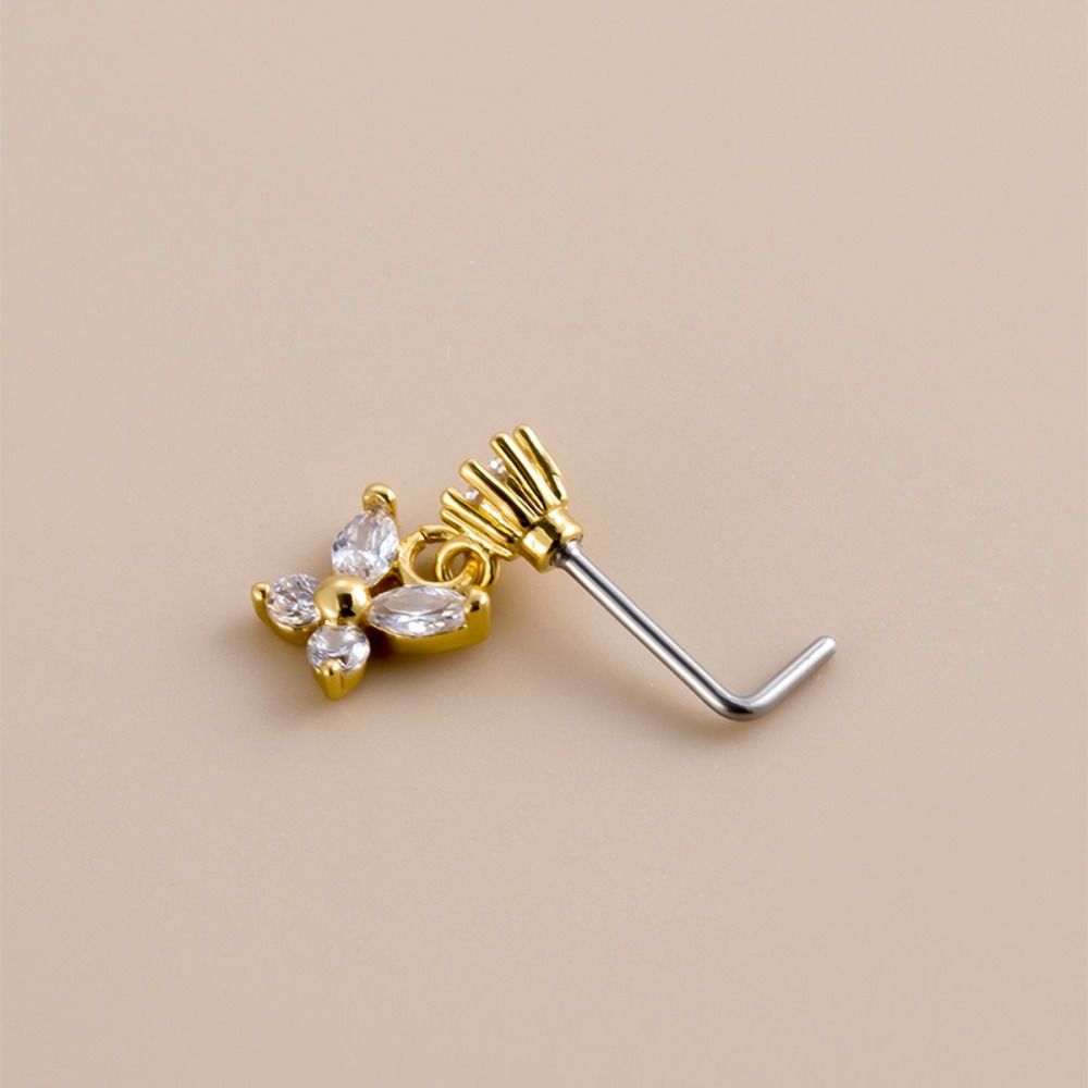 Stainless Steel Piercing Nose  - Body Jewelry Nose Studs review and price