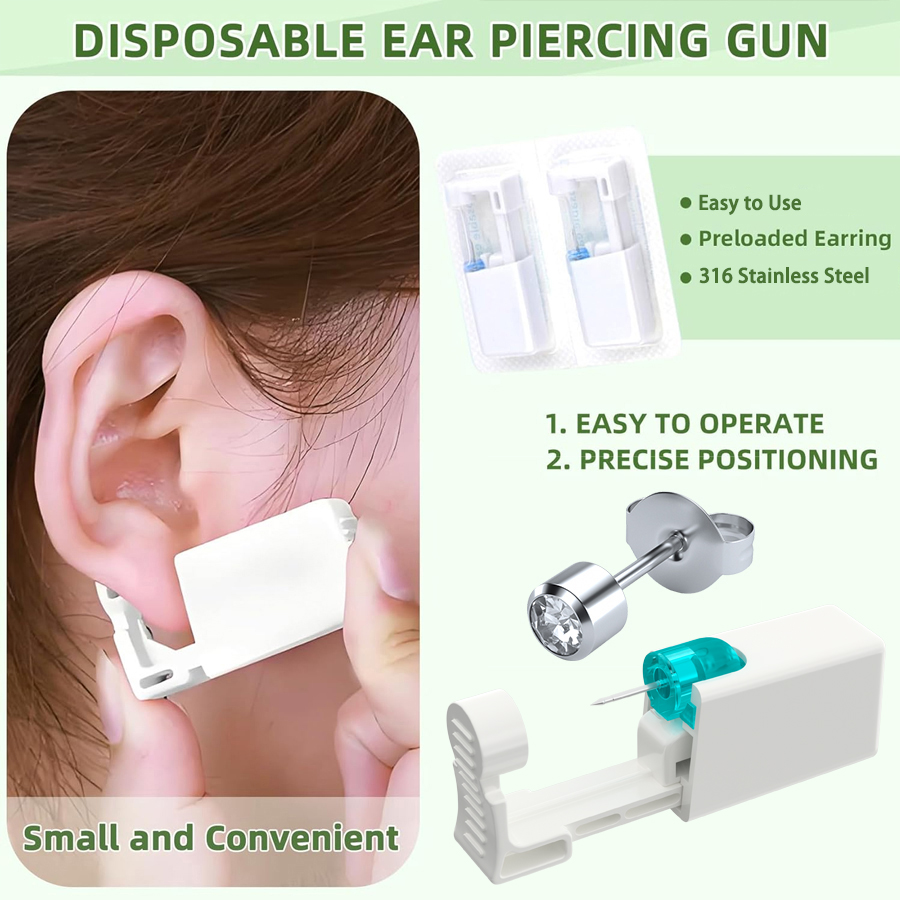1/2/4/6/8/10PCS Disposable Ear - Body Jewelry Diamond review and price