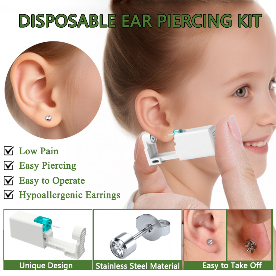1/2/4/6/8/10PCS Disposable Ear - Body Jewelry Diamond review and price