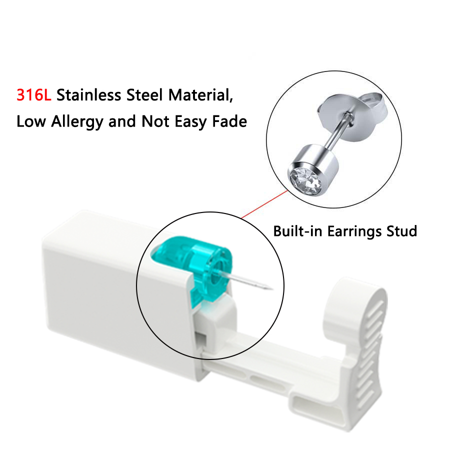1/2/4/6/8/10PCS Disposable Ear - Body Jewelry Diamond review and price
