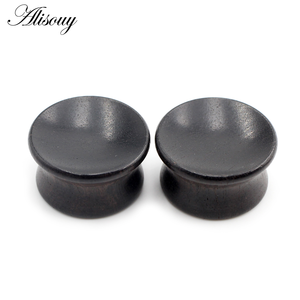 Alisouy 2pcs 6mm-20mm Concave  - Body Jewelry Ear Gauges review and price