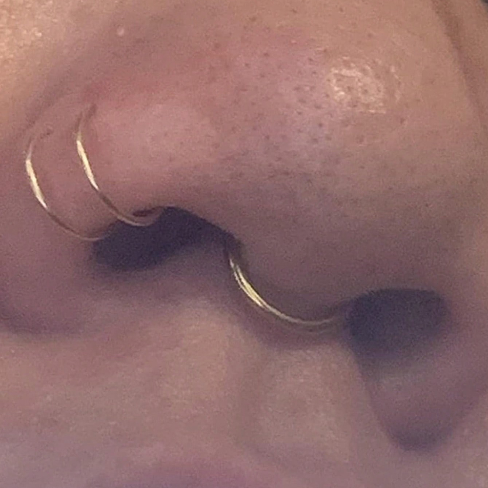 Fake Nose Rings Fake Septum Fo - Body Jewelry Nose Studs review and price