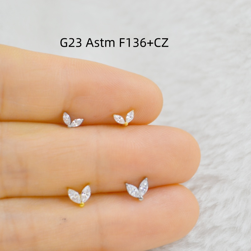 Lot10pcs G23 Titanium ASTM F13 - Rook Curved Barbell review and price