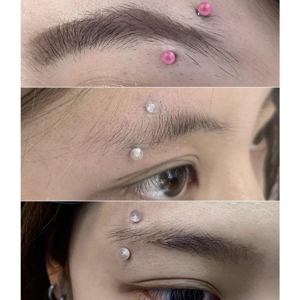 1/18Pcs Set 16G 6/8/10mm Eyebr - Rook Curved Barbell review and price