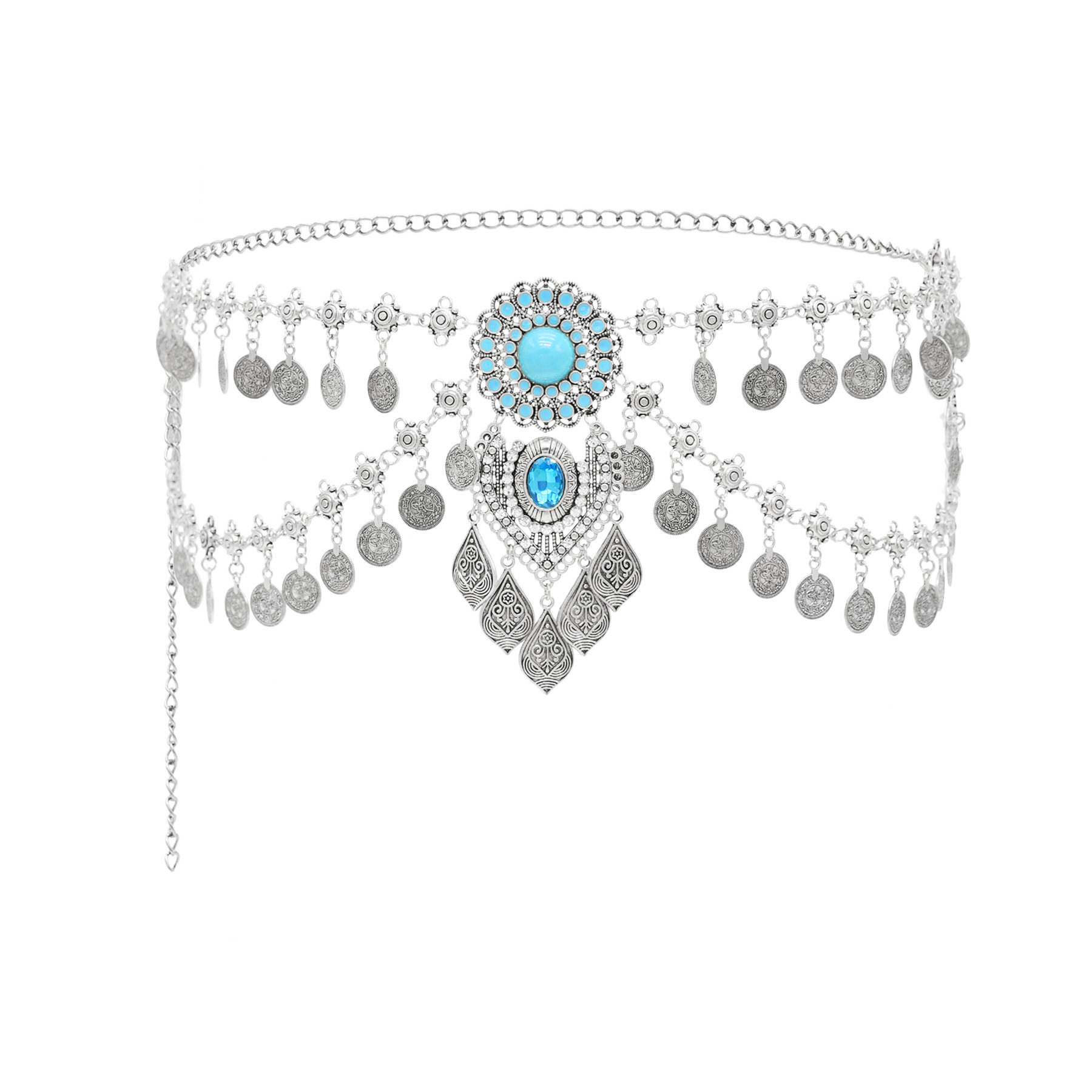 New Bohemian Coin Tassels Faux - Body Jewellery review and price