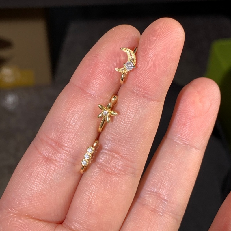 3-piece retro light luxury nos - Body Jewelry Nose Studs review and price