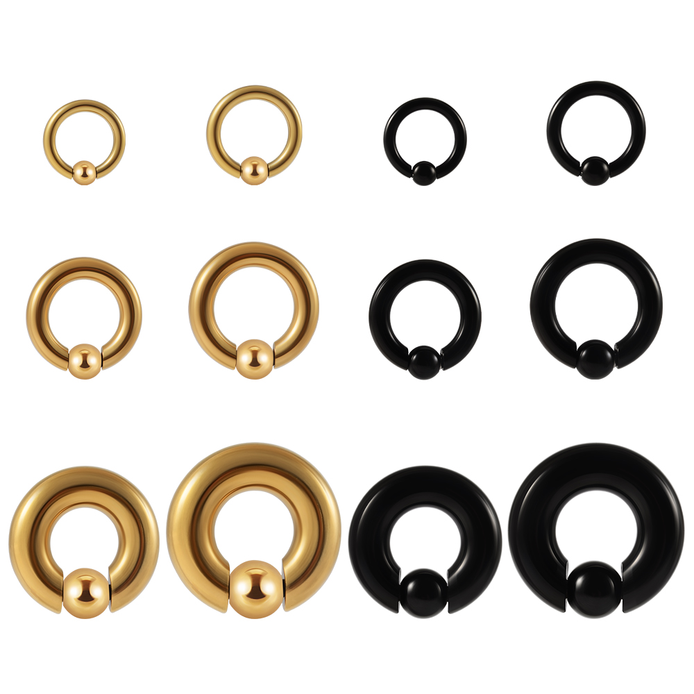 1PC Stainless Steel Large Size - Body Jewelry Ear Gauges review and price