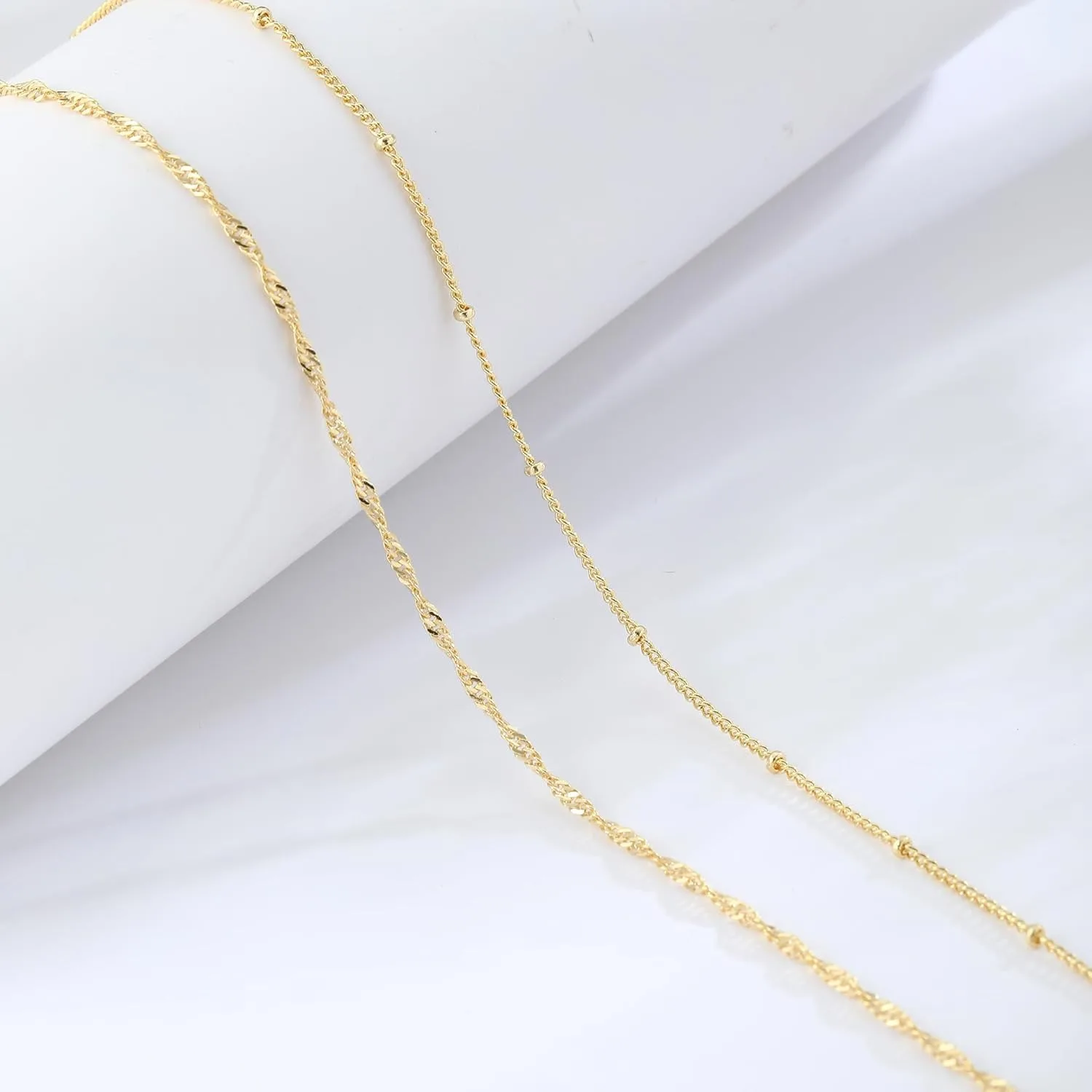 14k Gold Plated 26-33Inch Adju - Body Jewellery review and price