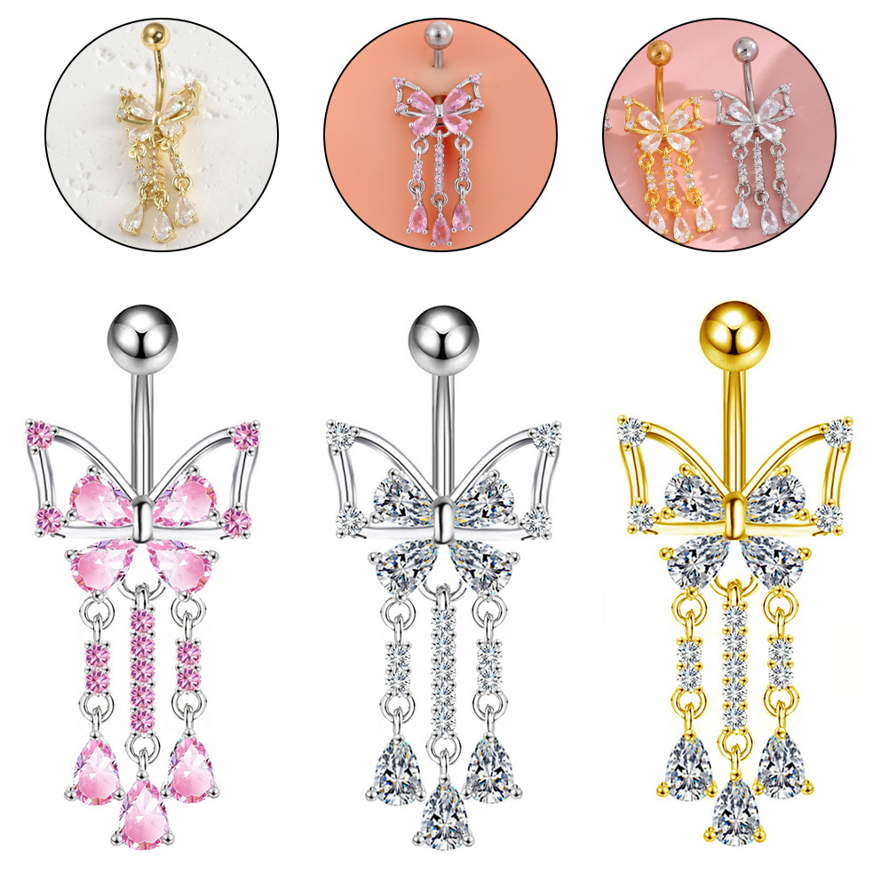 High Quality Copper With CZ Bu - Body Piercing Quality Jewelry review and price