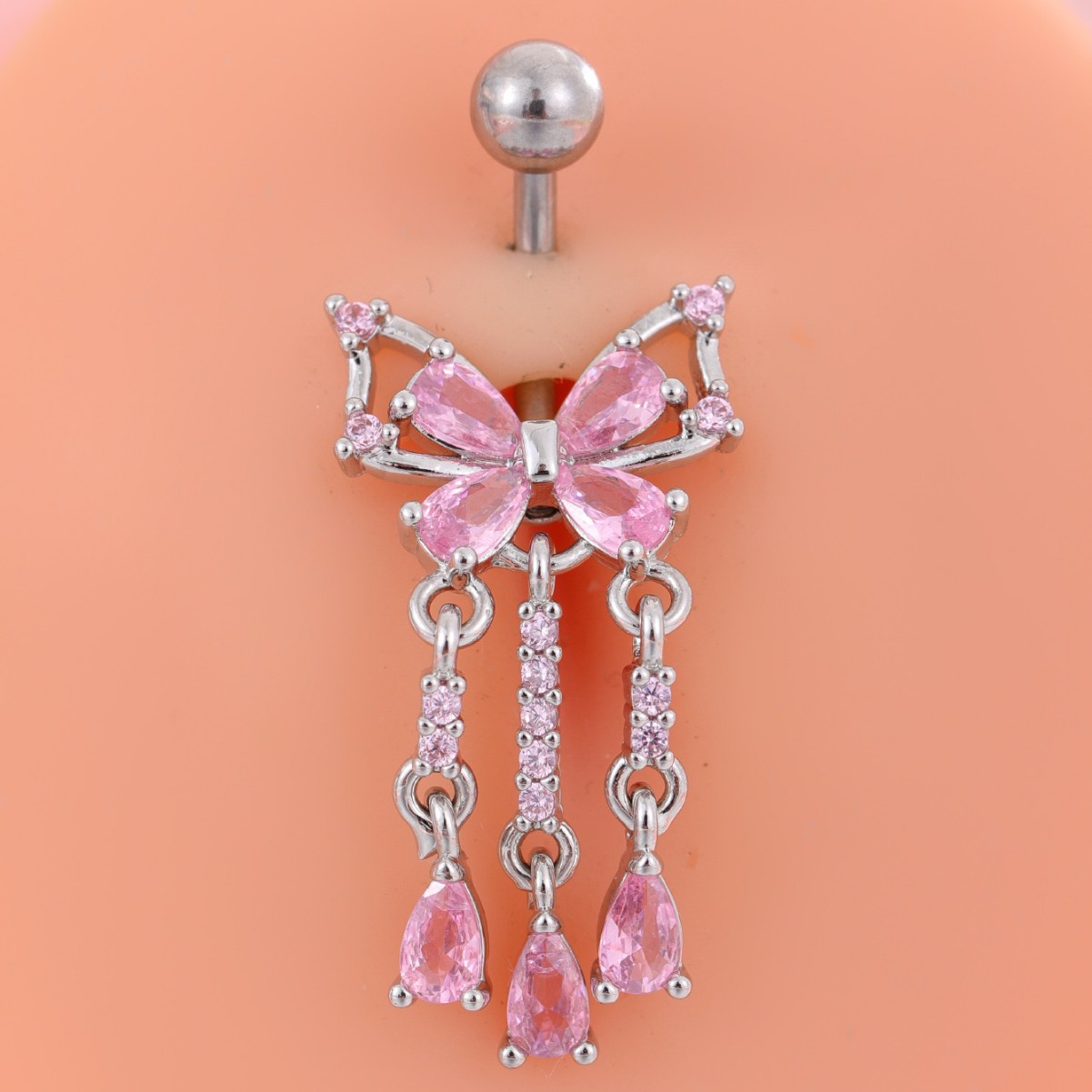 High Quality Copper With CZ Bu - Body Piercing Quality Jewelry review and price