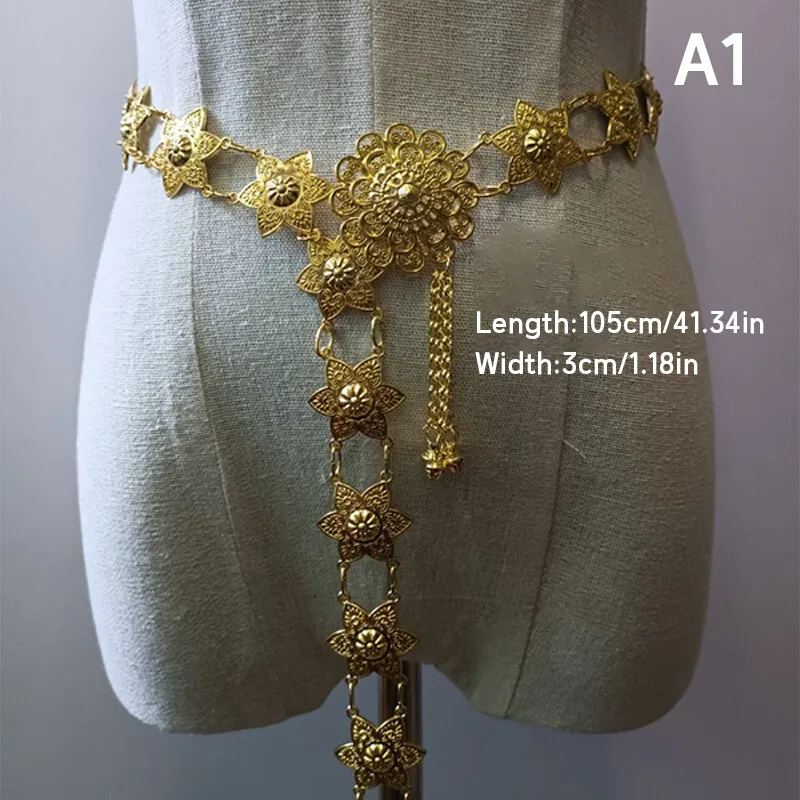 1PC Metal Thailand Waist Chain - Body Jewellery review and price