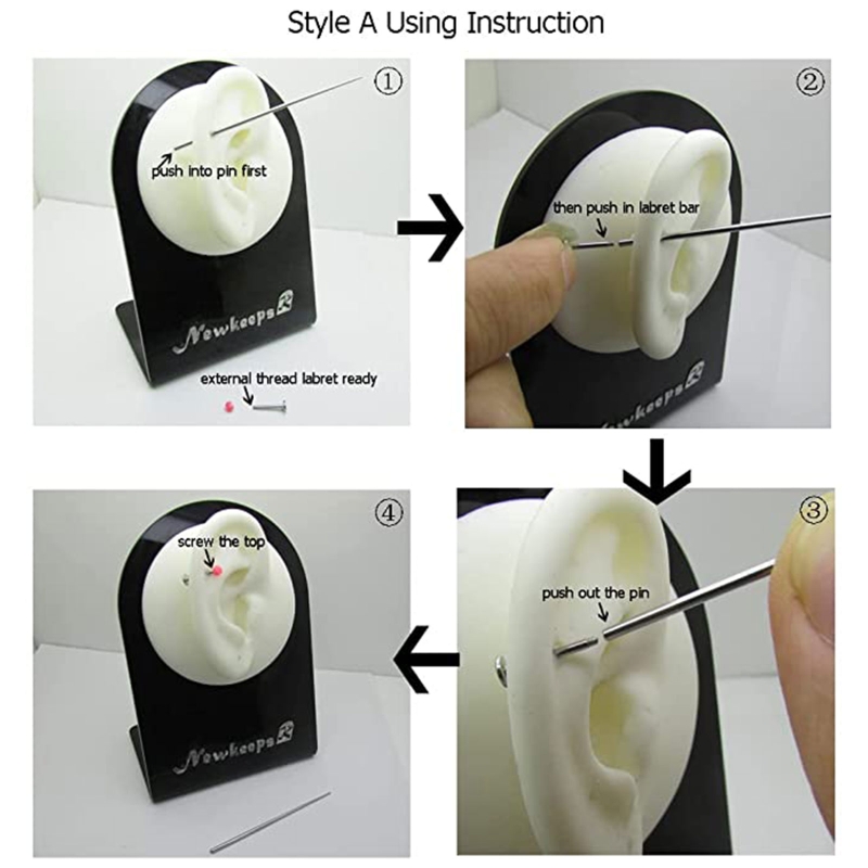 Steel Cone Insertion Pin Rod f - Body Jewelry Kit review and price