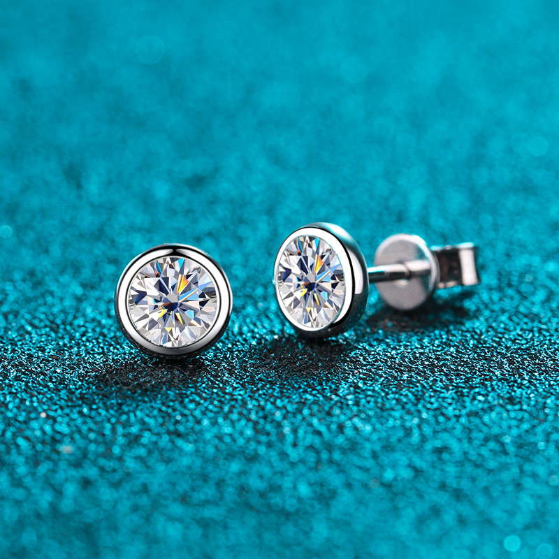 KNOBSPIN 1ct D Color Moissanit - Body Jewelry Diamond review and price