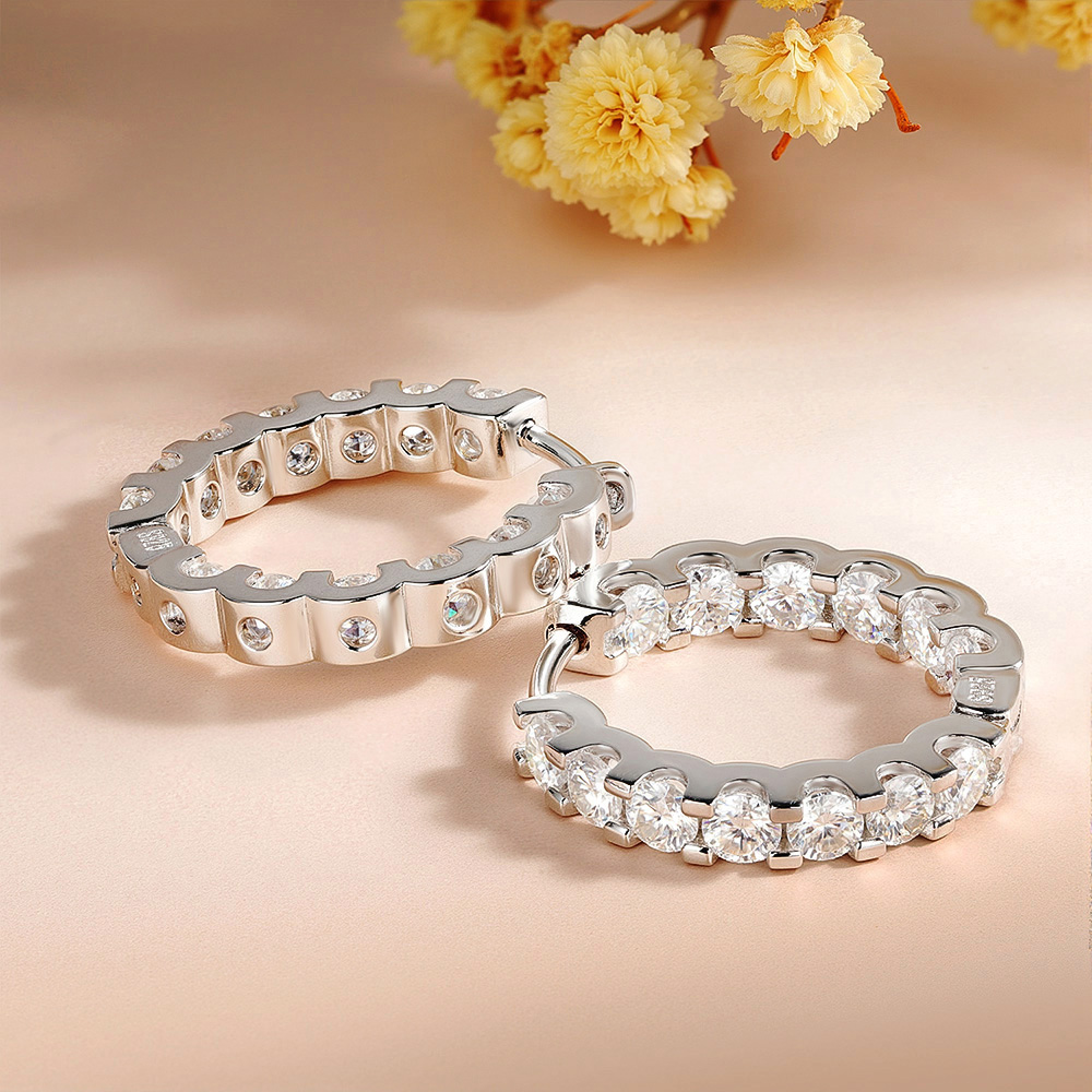 OEVAS 925 Sterling Silver 2.6C - Body Jewelry Diamond review and price