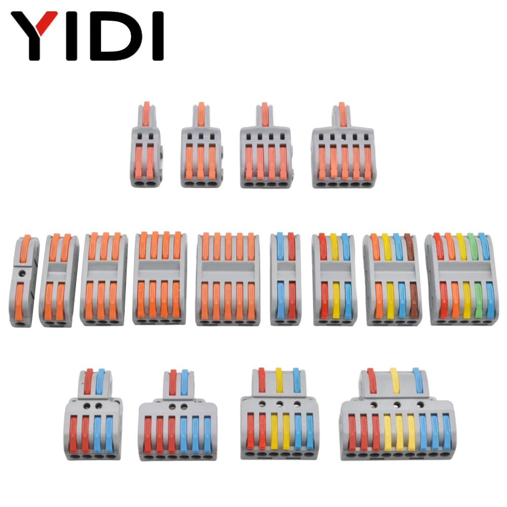 5pcs Splitter Cable Push-in Co - Threadless Push Pin review and price