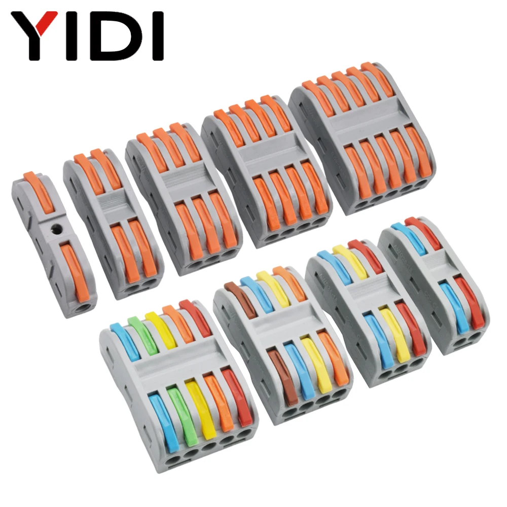 5pcs Splitter Cable Push-in Co - Threadless Push Pin review and price