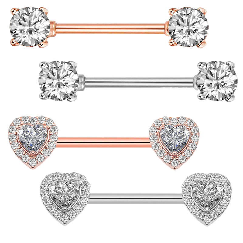 2Pcs Fashion High Quality Zirc - Body Piercing Quality Jewelry review and price